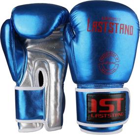 img 4 attached to LASTSTAND Boxing Gloves Leather Sparring