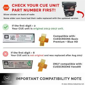 img 3 attached to Экраны для Cadillac CUE Premium Replacement: улучшенный дисплей без геля + бесплатный набор инструментов и инструкции по установке.