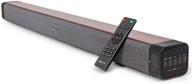 🔊 deco home 60w soundbar: 2.0 channel audio with dual subwoofers, hdmi arc, optical, aux, and wireless connections logo