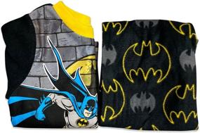 img 1 attached to Get Cozy in Style with Batman Logo Yellow Bottoms Pajama