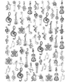 img 4 attached to Multistyle Instrument Pendants Necklace Bracelet