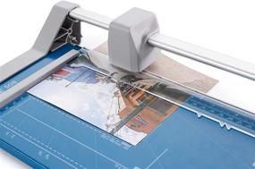 img 2 attached to 📐 Dahle 508 Personal Rotary Trimmer: 18-Inch Cut Length, Self-Sharpening Blade, 5-Sheet Capacity - German Engineered Paper Cutter