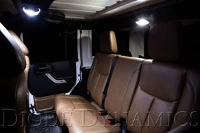 img 2 attached to Diode Dynamics Red Interior LED Kit Compatible With Jeep Wrangler JK 2007-2018