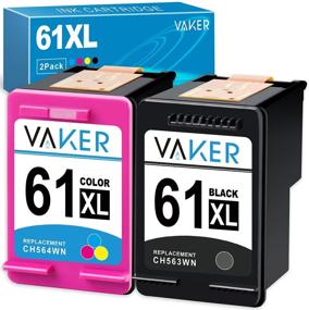 img 4 attached to VAKER Remanufactured Cartridges Replacement 61