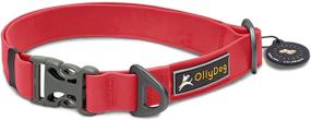 img 1 attached to 🐾 OllyDog Tilden Collar: Waterproof, Stink-Proof Webbing, Easy to Clean, Perfect for Water-Loving Dogs