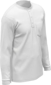 img 1 attached to Ultimate Protection: Maks Nano TexSpill Resistance RelaxFit Long Sleeve Men's Shirts