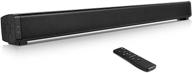 🔊 lvssci аудио soundbar тв колонки - 32-дюймовая звуковая панель для тв, 40 вт домашнего аудио с проводным и беспроводным bluetooth, 3 режима эквалайзера, в комплекте кабель hdmi/optical/aux/rca логотип