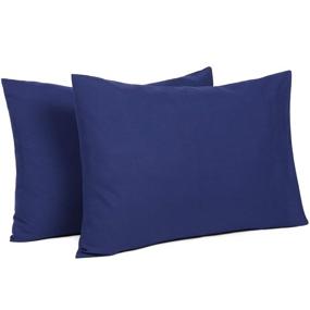 img 4 attached to TILLYOU Microfiber Envelope Pillowcases: Washable Kids' Home Store Essentials