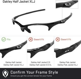 img 1 attached to 🕶️ Оптимизированные поляризованные сменные линзы от Revant для Oakley