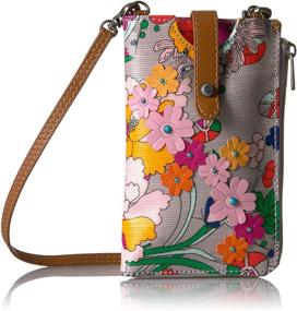 img 4 attached to Sakroots 107854 Ella Smartphone Sling Women's Handbags & Wallets