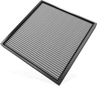 🔍 k&amp;n premium cabin air filter for improved cabin airflow: high performance, washable, compatible with select freightliner vehicle models, vf8000 logo