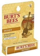 🐝 burt's bees honey lip balm - 0.15 oz, 2 pack logo