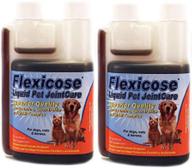 🐾 enhance pet mobility naturally: pet flexicose liquid joint support (2 bottles) logo