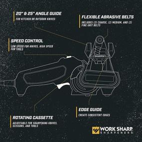 img 2 attached to 🔪 Professional Electric Knife & Tool Sharpener Mk.2 - 120V Precision Sharpening Solution