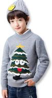 bycr smile christmas pullover sweater boys' clothing : sweaters logo