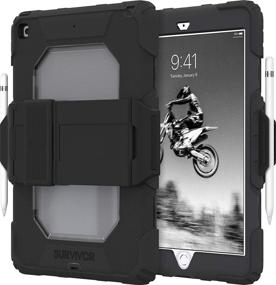 img 4 attached to 📱 Чехол Griffin Survivor All-Terrain для iPad (черный) - GIPD016BLK, Apple iPad 10.2" (2020 & 2019)