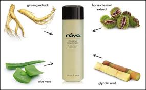 img 3 attached to 🌿 RAYA Ginseng Astringent with AHA 6 oz (G-205): Gentle Glycolic Facial Toner for Dry and Sensitive Skin, Tighten Pores, Smooth Complexion, Reduce Fine Lines, Made with Alpha Hydroxy Acids