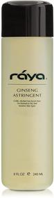 img 4 attached to 🌿 RAYA Ginseng Astringent with AHA 6 oz (G-205): Gentle Glycolic Facial Toner for Dry and Sensitive Skin, Tighten Pores, Smooth Complexion, Reduce Fine Lines, Made with Alpha Hydroxy Acids