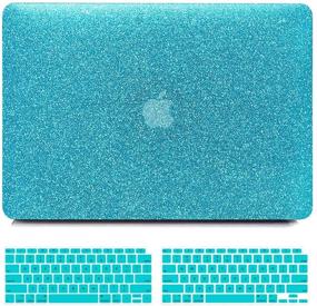 img 4 attached to 💻 B BELK Sparkly Girly Leather MacBook Air 13 inch Case 2021 2020 2019 2018 Release A2337 M1 A2179 A1932 + Keyboard Cover - Retina MacBook Air 2020 Case Included