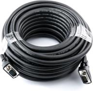 dtech vga monitor cable 50 ft. male to male cord 1080p high resolution (15m) logo