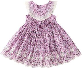 img 3 attached to 👗 Charming Sharequeen Sleeveless Embroidered Dresses for Girls' Clothing