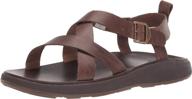 women's chaco wayfarer sport sandal otter: optimal shoes for athletics logo