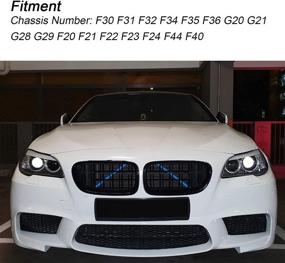 img 3 attached to Grille Stripes Replace 2012 2018 Accessories