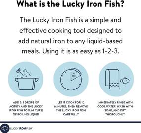 img 2 attached to 🍳 Lucky Iron Fish Ⓡ: The Authentic Solution to Boost Iron Levels - An Innovative Cooking Tool for Fortifying Food/Water, Minimizing Iron Deficiency Risks - A Substitute to Traditional Iron Supplements, Perfect for Vegans and Expectant Mothers