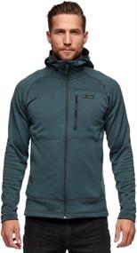 img 1 attached to Black Diamond Factor Hoody Forest Men's Clothing in Active