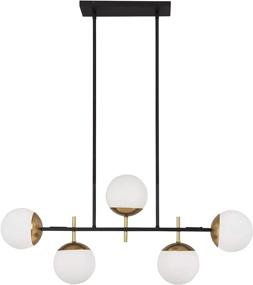 img 1 attached to Kovacs P1355 618 Alluria Chandelier Weathered