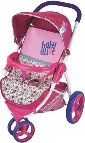 img 4 attached to 🏻 Enhance Baby's Playtime with the Baby Alive Lifestyle Stroller Toy - A Perfect Addition to Imaginative Adventures