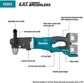 img 3 attached to Makita XAD03Z Cordless Lithium Ion Brushless Drill