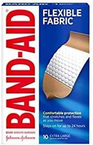 img 4 attached to 🏋️ Ultimate Protection: B-A Sport Knee/Elbow 5685 Size 10s Band-Aid - Extra Large Flexible Fabric for Knee & Elbow Injuries