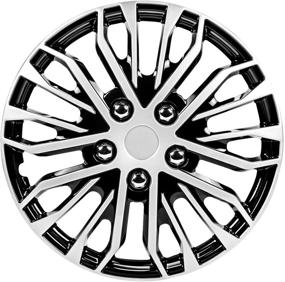 img 4 attached to Pilot Automotive WH141 14S B Universal Hubcaps