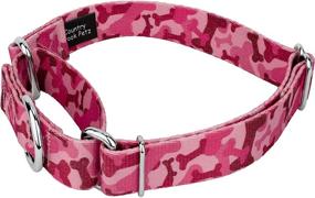 img 3 attached to 🐾 Country Brook Design - Military and Camo Collection Martingale Dog Collar