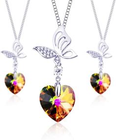 img 3 attached to Komking Butterfly Swarovski Anniversary Christmas