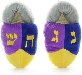 img 2 attached to Cazenove Hanukkah Dreidel Slippers European