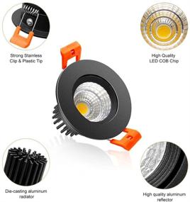 img 3 attached to 💡 3000K 3500K Equiv. Directional Recessed Downlight