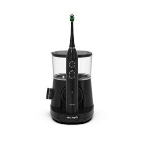 img 4 attached to 🚰 Black Waterpik Sonic-Fusion Oral Care System with Flossing Toothbrush