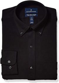 img 4 attached to 👔 Classic Supima Cotton Stretch Clothing for Men with BUTTONED Detailing