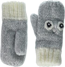 img 1 attached to 🧤 Cute and Cozy: Children's Place Toddler Critter Mittens for Girls' Accessories