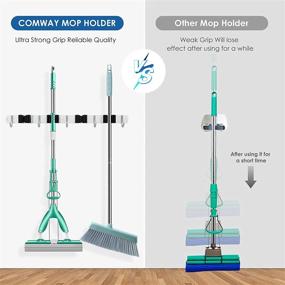 img 1 attached to 🏷️ Stainless Adhesive Organizer by Comway Organizers: Enhance Your Space with Practicality