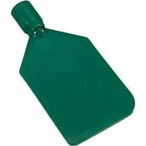 img 1 attached to 🔧 Vikan 70112 Stiff Paddle Scraper, Green Nylon, 6"x4.5" Blade