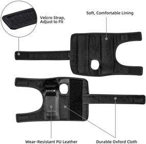 img 2 attached to 🛹 viclvin Adjustable Wrist Guards with Palm Protection Pads for Enhanced Skateboarding Safety