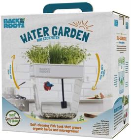 img 2 attached to 🐟 Back to the Roots Water Garden: Self-Cleaning Fish Tank & Food-Growing Aquaponic Ecosystem (3 Gallons) - Perfect Gardening Gift &amp; Fun Family Project!