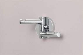 img 3 attached to 🧲 Moen CSI YB0402CH Align Chrome Double Swivel Robe Hook: Sleek and Modern Design for Convenient Hanging