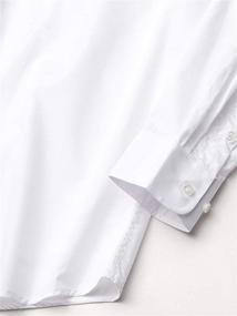 img 1 attached to 👕 Stylish and Comfortable Kitonet Solid Shirt - White Large