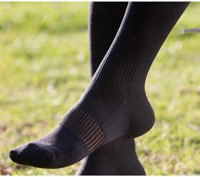 img 2 attached to Copper Fit Compression Sock - Unisex, Available in Various Sizes and Quantities