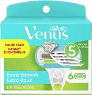 enhanced gillette venus razor for women's shave & hair removal logo