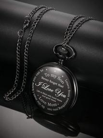 img 2 attached to 🎓 Hicarer Graduation Children's Pocket Watch